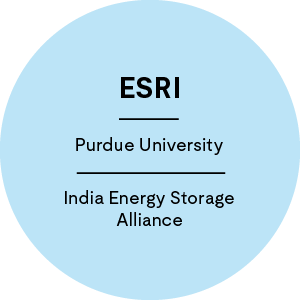 ESRI * Purdue University * India Energy Storage Alliance